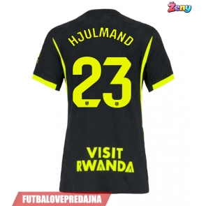 Lacne Ženy Futbalové dres Atletico Madrid Morten Hjulmand #23 2026-27 Krátky Rukáv - Preč